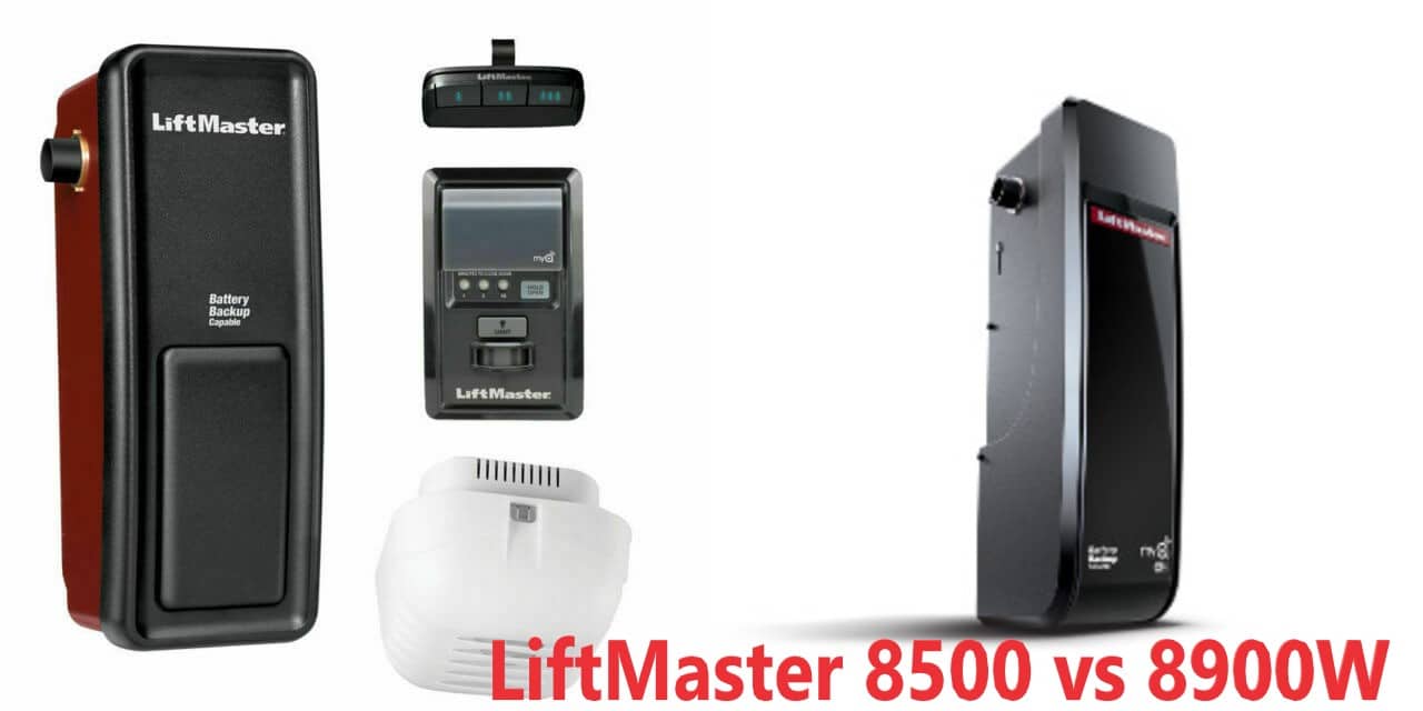 LiftMaster 8500 vs 8900W